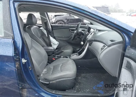 2013 Hyundai Elantra Limited from USA, damaged, VIN KMHDH4AE0DU516686